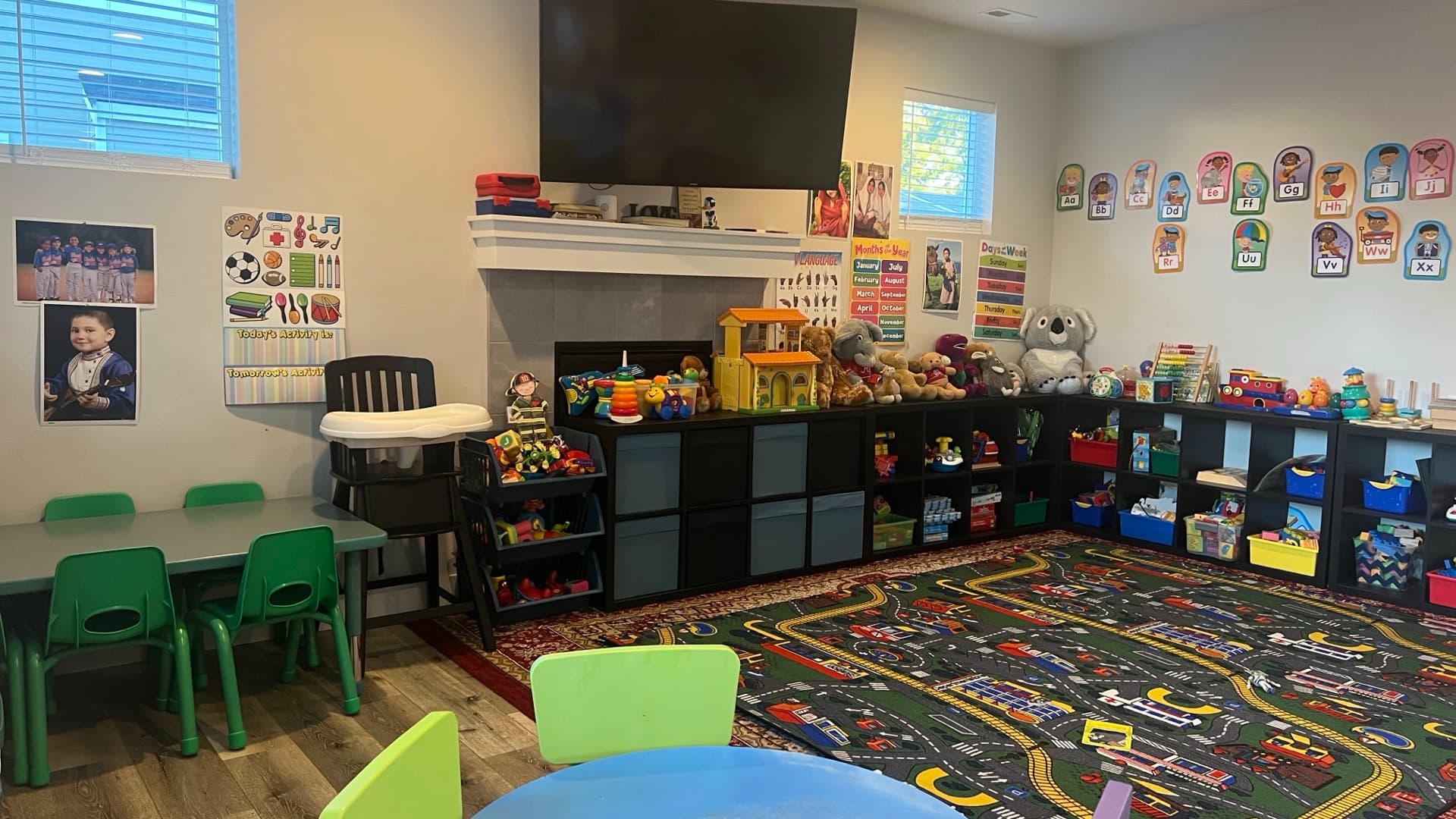 The Renton Sunny playroom
